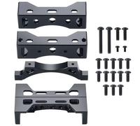 RC Modelos Piezas para Tamiya para Man 1/14 Kit Viga Transversal Metal Eje Parachoques Trasero Escala Modificada RC Tractor Camión Remolque Piezas Mejora Modelo