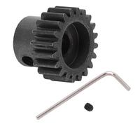 RC Motor Gear Pinion 20T 0.8 MOD ACERO ALTA resistencia resistente al desgaste de granito ARRMA Big Rock Typhoon Senton 3S Serie de cepillo sin escobillas 1/10 Vehículo de control