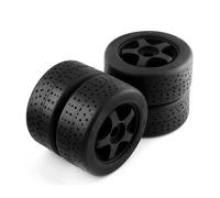 RC Neumáticos Piezas Compatible Con Arrma 1/7, Infracción Grave, Piezas De Mejora De Coche RC Ilimitadas, Neumático De Goma Negro, Neumático De 102x45mm, Rueda Hexagonal De 17Mm