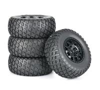 RC Neumáticos Ruedas para Remo para Huanqi 727 para Buggy 1/10 Ruedas De Neumáticos Camión Recorrido Corto para Calle Todoterreno Piezas Coche RC Coches Modelo Control Remoto