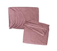 RC ocio Cojines Sofa 30x35 Color Rosa Oscuro Pack de 2 Fundas de cojin Decorativos para Sofa, Cama, Salon/Funda de Terciopelo Elegantes y Modernas para la decoración del hogar sin Relleno