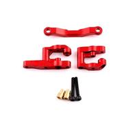 RC Orugas Accesorios Para Arrma Para Mini Para Mojave Para Grom 1/14 Bloque De Dirección Brazo Suspensión Eje Transmisión Cubierta Caja Cambios Piezas Actualización Accesorios(Red,A)