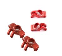 RC Orugas Accesorios Para Arrma Para Mini Para Mojave Para Grom 1/14 Bloque De Dirección Brazo Suspensión Eje Transmisión Cubierta Caja Cambios Piezas Actualización Accesorios(Red,D)