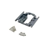 RC Orugas Accesorios Para Fms FCX24M Placa Protectora Metálica Para Camel Cup Soporte De Transmisión Piezas Mejora Para Coche RC Accesorios Modificados OP(Grey)