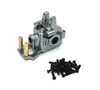RC Orugas Accesorios Para Mjx Para Hyper Go 14209 14210 14301 14302 14303 1/14 Carcasa Frontal Metal Caja De Engranajes Caja Diferencial Piezas De Actualización Coche RC(Grey)