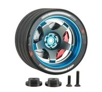 RC Orugas Accesorios Para Sanwa MT4 MT5 M12 M17 Para Futaba 4px 7px 10px Para Flysky NB4 Ko Ex Next Wfly X9 Volante De Control Remoto RC(Blue,A)