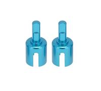 RC Orugas Accesorios Para Tamiya Para TT01 Para TT02 TT01D TT01E DF-02 M05 M06 1/10 Copa De Junta De Caja Cambios De Metal Copa Diferencial Copa Diferencial Piezas De Coche RC(2pcs Big blue)