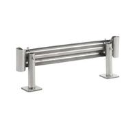 RC Orugas Maquetas Para SCX24 Para TRX4M 1/14 1/18 1/24 1/10 Tractor Remolque Camión Coche Carretera Barandilla Metal RC Actualización Coche Piezas(Body frame)