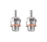 RC Orugas Maquetas Para Traxxas Para Kyosho Para Hsp Hpl Para Redcat 1/8 1/10 2 Piezas 6 Piezas N3 N4 3 4 Caliente Para Bujía Incandescente Reemplazar OS RC Car(2pcs N4)