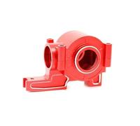 RC Orugas Maquetas Para Yikong DF7 Para 4072 1/7 Aleación De Aluminio Tarjeta Corta Puente Recto Trasero Para Tarjeta Del Desierto Caja De Onda Shell Piezas De Control Remoto(Red)