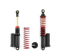 RC Orugas Maquetas Para Yikong Para TRX4 Para SCX10 90046 RBX10 4102 4103 KM2 1/10 1/8 2 Uds 100mm Amortiguador De Metal Piggyback RC Coche Para Rock Crawler