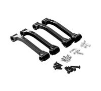 RC Piezas Coche Compatibile con Tamiya 1/14 Coche Tractor Camión Radiocontrol Upgrade Piezas Metal Brazo Ajustable Conexión Inferior 4pzs