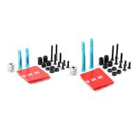 RC Piezas Coche Compatible con 3Racing para Sakura D5S D5 D5MR para YOKOMO YD-2 YD2 para MST 1/10 RC Piezas De Mejora De Coche Soporte De Poste De Cuerpo Invisible(Blue)