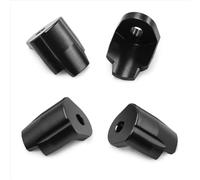 RC Piezas Coche Compatible con Arrma 1/14 para Mojave para Typhon para Granito para GROM 1/18 RC Piezas De Actualización Coche Kit Tapa Amortiguador Aleación Aluminio(Black)