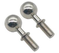 RC Piezas Coche Compatible con Arrma para Felony por Infracción para Kraton LIMITLESS1/7 RC Piezas De Actualización De Coche 2 Unids/Set Bola Pivotante De Acero #45 6x14x35mm