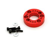 RC Piezas Coche Compatible con ARRMA para Gorgon 2WD 1/10 RC Camión Mejora Piezas Accesorios De Repuesto Montaje De Motor De Aleación Resistente Al Calor(Red)
