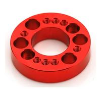 RC Piezas Coche Compatible con ARRMA para Gorgon 2WD 1/10 RC Coche Piezas Upgrade Separador De Motor De Aleación De Aluminio para Motor 540(Red)