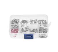 RC Piezas Coche Compatible con Arrma para Granito para Typhon para Grom para Mojave 1/18 1/14 RC Piezas De Actualización De Coche Tornillos De Metal Kit De Fijación Herramientas De Reparación