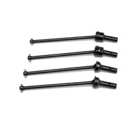 RC Piezas Coche Compatible con Arrma para Mojave 6S para BLX 1/7 RC Car Upgrade Parts Accessories 4 Piezas De Eje De Transmisión Delantero Y Trasero De Metal(1Set)