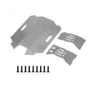 RC Piezas Coche Compatible con ARRMA para Mojave para Grom 1/16 RC Piezas De Mejora Coche Accesorios Repuesto Metal para Protección del Chasis