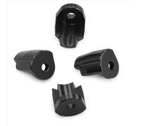RC Piezas Coche Compatible con Arrma para Mojave para Typhon para Granito para GROM 1/14 1/18 RC Piezas de actualización de Coche Kit de Tapa de Amortiguador de aleación de Aluminio(Black)