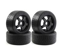 RC Piezas Coche Compatible con Arrma por Infracción Delito Grave Piezas Ilimitadas De Automóviles RC 1/7 4 102x45 Mm Material Especial Neumáticos Negros Ruedas Hexagonales 17