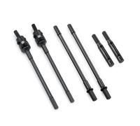 RC Piezas Coche Compatible con Axial AXI03004 para Capra para UTB 1/10 Coche Trepador De Control Remoto Modelo Camión Piezas Mejora 2 Uds Eje Transmisión Delantero Trasero Acero CVD