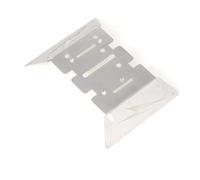 RC Piezas Coche Compatible con Axial AXP8 Gilamon 1/10 Coche Trepador De Control Remoto Piezas Mejora Placa Deslizamiento Acero Inoxidable para Protector Chasis