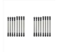 RC Piezas Coche Compatible con Axial para SCX10 90027 D90 D110 CC01 TF2 para MST 1/10 Piezas De Coche Trepador Control Remoto 16 Uds Varilla Enlace Metal Tracción Distancia Entre Ejes