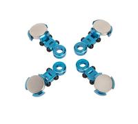RC Piezas Coche Compatible con Axial para SCX10 D90 para HSP 1/10 RC, Piezas de Mejora Coche, Kit Montaje Carcasa Cuerpo Invisible Stealth(Blue)