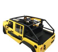 RC Piezas Coche Compatible con Axial para SCX10 II 90046 90047 1/10 RC Piezas De Mejora De Coche Material Especial Carcasa De Cuerpo Duro Distancia Entre Ejes De 313mm(Yellow)