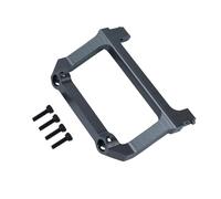 RC Piezas Coche Compatible con Axial para SCX24 C10 AXI00001 AXI200002 1/24 RC Cars Piezas Mejoradas Accesorios Soporte De Parachoques Delantero Metal(Gray)