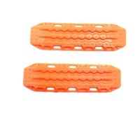 RC Piezas Coche Compatible con Coches RC A Escala 1/18 1/24, Piezas De Mejora, Modificación Repuesto, 2 Uds. para Mini Rampas Recuperación Todoterreno, Pistas para Arena 58x20mm(Orange)