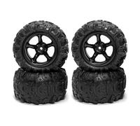 RC Piezas Coche Compatible con Deerc 9300 9310 para Pxtoy 9300 9302 9303 9304 1/18 Piezas De Repuesto De Coche Teledirigido Accesorios 4 Uds Neumático De Goma para