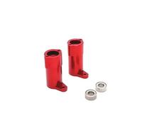 RC Piezas Coche Compatible con FMS FCX24M para Camel Cup D90 para Defender First para Range para Rover 1/24 RC Piezas De Mejora Coche Parte Trasera Metal(Red)