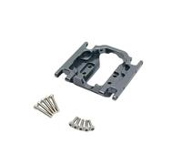 RC Piezas Coche Compatible con FMS FCX24M para Camel para Defender First para Range para Rover para Discovery 1/24 RC Piezas De Coche Caja Cambios Base Ondas(Gray)