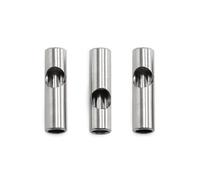 RC Piezas Coche Compatible con Fusion Mini16 30a 3000kv Motor RC Coche Piezas Upgrade 2.3mm A 3.175mm Conversión Motor Adaptadors Engranaje Acero Inoxidable(3pcs)