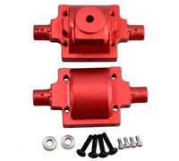RC Piezas Coche Compatible con HAIBOXING para HBX 2098B 1/24, Control Remoto, Actualizaciones De Piezas Coche, Accesorios, Cubierta Carcasa Caja Cambios Delantera Y Trasera(Red)