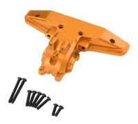 RC Piezas Coche Compatible con JJRC SCY16101 16102 16103 16201 C8805 Q130A 1/16 RC Coche Piezas Upgrade Carcasa Caja Cambios Trasera Metal Alojamiento Diferencial(Yellow)