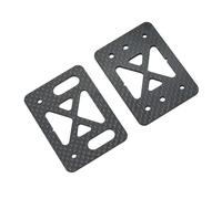 RC Piezas Coche Compatible con Kyosho MP11 1/8 RC Piezas De Actualización Coche TO-354-N Patrón Fibra Carbono Placa Elevación Refuerzo ala Trasera