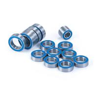 RC Piezas Coche Compatible con Latrax para Teton para SST para Rally para Prerunner 1/18 Coche Radiocontrol Upgrade Piezas Goma Sellados Kit Cojinetes 15pzs