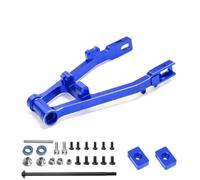 RC Piezas Coche Compatible con LOSI Promoto-MX 1/4 Motocicleta Eléctrica RC Parte Trasera Metálica para Basculante, Horquilla Trasera, Rueda para Asiento LOS06000 LOS06002(Blue)