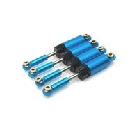 RC Piezas Coche Compatible con MJX 14301 14302 14303 14304 1/14 Piezas De Modificación Actualización Coche Control Remoto Amortiguador Hidráulico Metal(Blue)