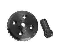 RC Piezas Coche Compatible con MJX para Hyper Go 14210 14209 H14BM 1/14 RC Piezas De Coche Engranaje Transmisión Diferencial Acero 30T 10T Y Bisel Helicoidal Delantero Trasero