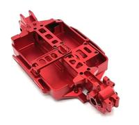 RC Piezas Coche Compatible con MJX para Hyper Go 16207 16208 16209 16210 H16 M162 1/16 RC Piezas De Mejora Coche Accesorios Cuerpo Metal para Chasis(Red)