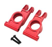 RC Piezas Coche Compatible con MJX para Hyper Go 7303 7304 1/7 Citroën C5 RC Coche Piezas Upgrade Juego Bujes Traseros Aleación Aluminio Nº OEM P73260(Red)