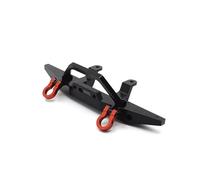 RC Piezas Coche Compatible con MN D90 D91 D96 para MN98 99S 1/12, Piezas De Actualización Coche Control Remoto, Modificación Parachoques Delantero Metal Repuesto(Black)