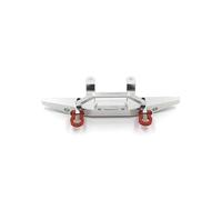 RC Piezas Coche Compatible con MN D90 D91 D96 para MN98 99S 1/12, Piezas De Actualización Coche Control Remoto, Modificación Parachoques Delantero Metal Repuesto(Silver)