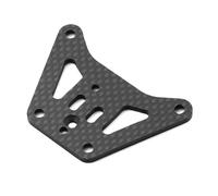 RC Piezas Coche Compatible con Piezas De Actualización Coche para Kyosho MP10 RC, Accesorios Repuesto Patrón Fibra Carbono, Placa Superior TO-213-MP10