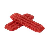 RC Piezas Coche Compatible con Piezas De Coche RC A Escala 1/18 1/24, Accesorios Repuesto, Rampas Recuperación Todoterreno, 2 Uds., Pistas para Arena 58x20mm(Red)